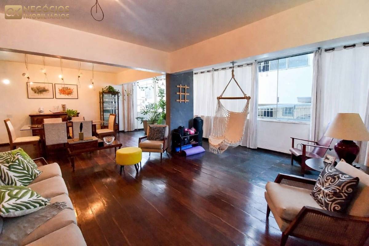 Apartamento à venda em Belo Horizonte, Santo Antônio, com 3 quartos, 200m² - GX Negócios Imobiliários