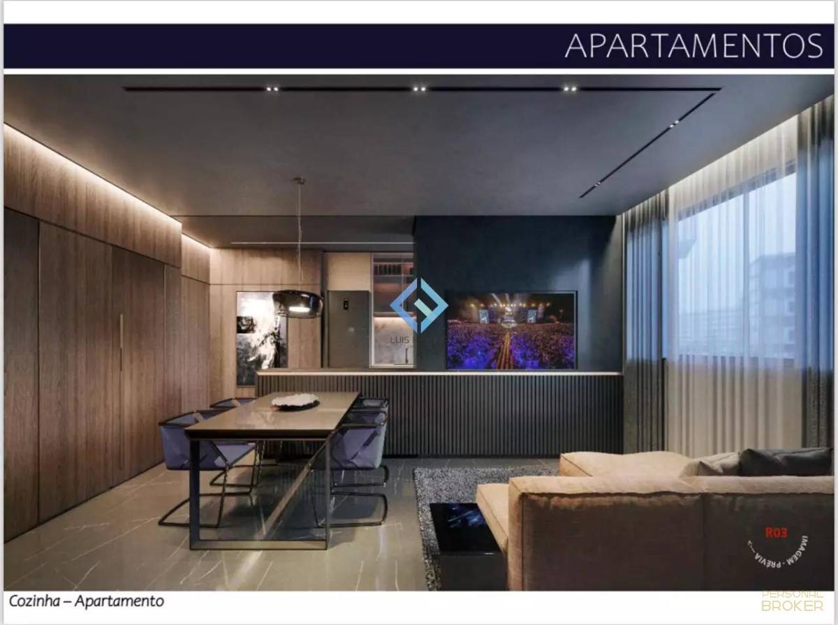 Apartamento à venda, no Downtown Lourdes,  em Belo Horizonte, LOURDES, com 2 quartos, 67,84m² - GX Negócios Imobiliários