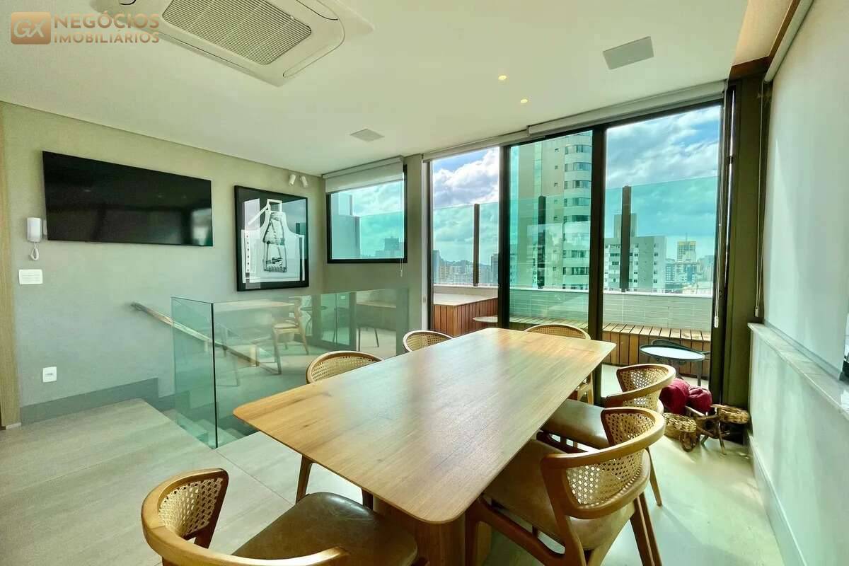 Cobertura à venda em Belo Horizonte, Lourdes, com 2 quartos, 136m² - GX Negócios Imobiliários