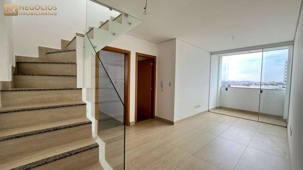 Cobertura à venda em Belo Horizonte, Nova Suíssa, com 3 quartos, 55m² - GX Negócios Imobiliários