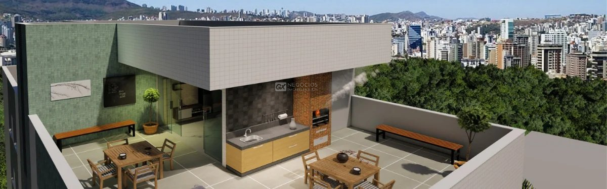 Apartamento à venda, no Residencial Mônaco, em Belo Horizonte, Serra, com 3 quartos, 93,20m² - GX Negócios Imobiliários